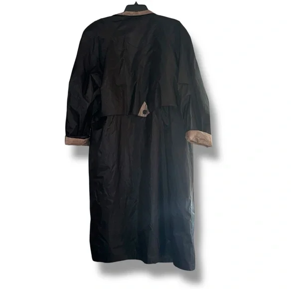 Totes Rainwear Vintage Women’s Trench Raincoat, Size 12P - Picture 2 of 10